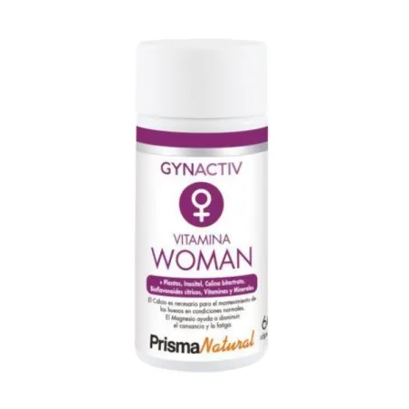 Prisma Natural Gynactiv vitamina woman, 60 cápsulas