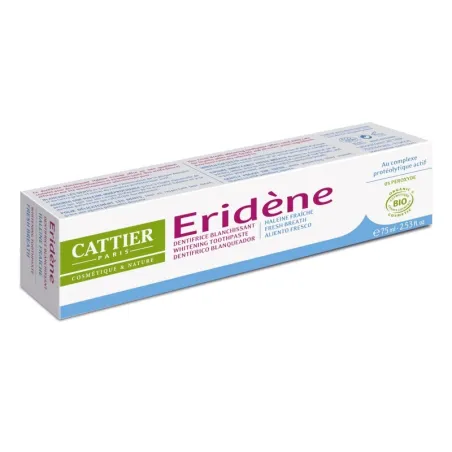 Cattier Dentifrico Eridene Aliento Fresco, 75ml