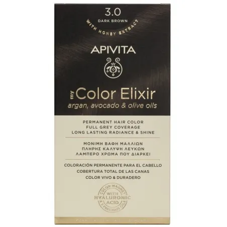 Apivita Tinte My Color Elixir 3.0,  Castaño Oscuro