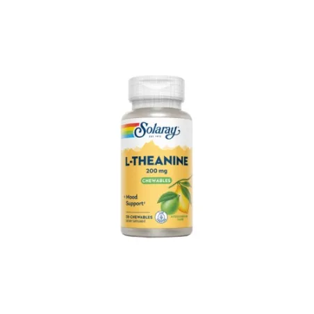 Solaray L-Theanine 200 mg, 30 comprimidos