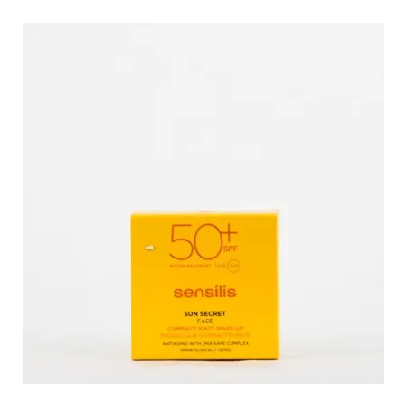 Sensilis Sun Maquillaje Compacto SPF50+ Golden, 10g