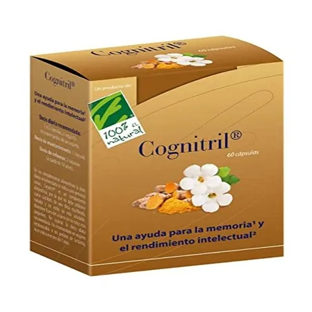 100% natural Cognitril, 60 cápsulas.