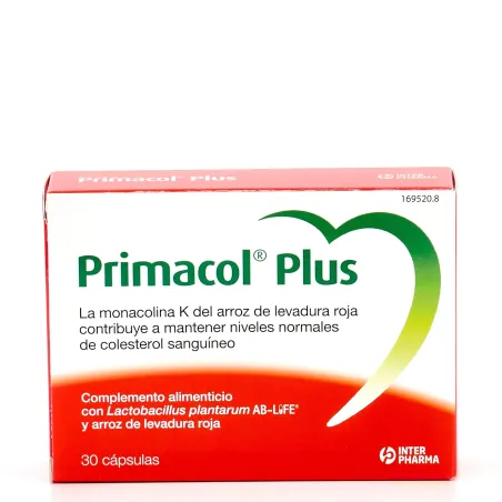 Primacol plus,  30 cápsulas