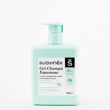 Suavinex Gel-Champú Espumoso, 500ml.