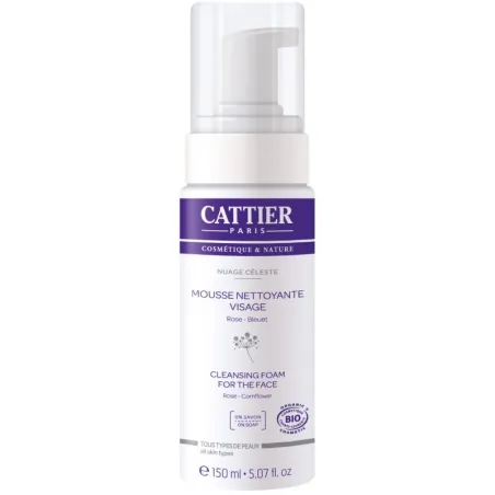 Cattier Espuma limpiador facial, 150ml