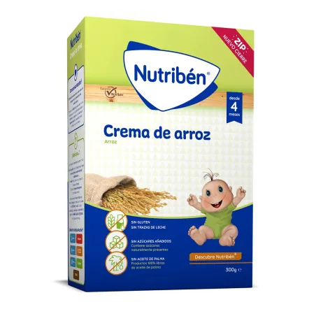 Nutriben Crema de Arroz, 300gr.