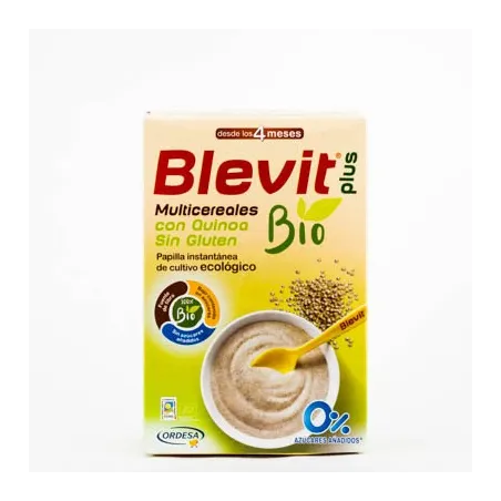 Blevit Plus Multicereales Bio Quinoa Sin Gluten, 250gr.