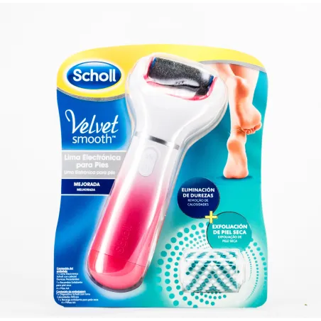 Scholl Velvet Smooth Lima Eléctrica con Recambio