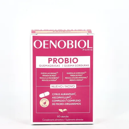 Oenobiol Probio QuemaGrasas, 60 Cápsulas