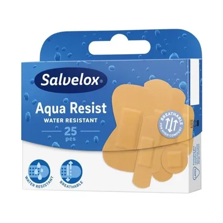 Salvelox aqua resist tiritas, 25 apósitos