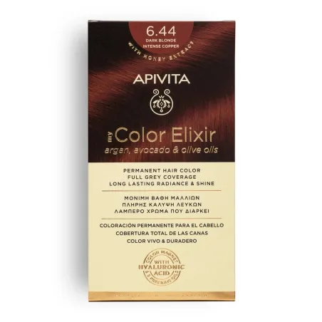 Apivita My Color Elixir Tinte 6.44 Dark Hopper (cobre oscuro)