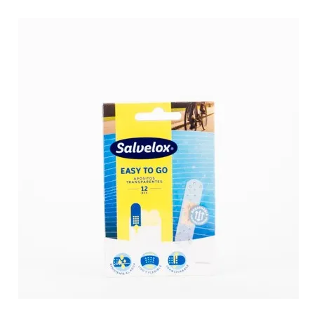 Salvelox Easy to Go, 12 apósitos transparentes