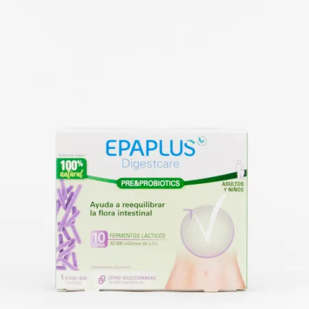 Epaplus Digestcare Pre&Probiotics, 14 Sticks.