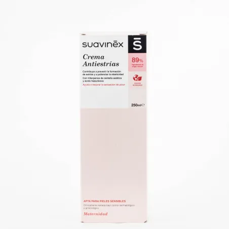 Suavinex Crema Anti-estrías, 250ml.