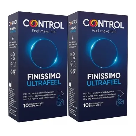 Control Finissimo Ultrafeel Duplo, 2x10 unidades