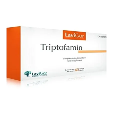 Lavigor Triptofamin, 60 cápsulas.