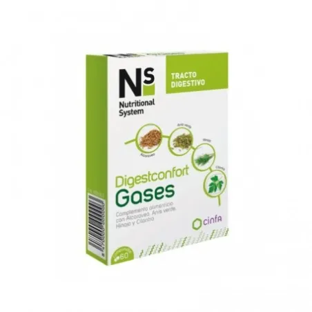 NS DigestConfort Gases, 60 Comp.