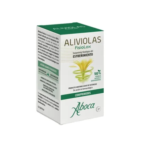 Aboca Aliviolas Fisiolax estreñimiento, 27 comprimidos