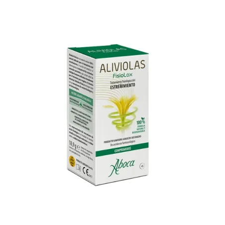 Aboca Aliviolas Fisiolax estreñimiento, 45 comprimidos