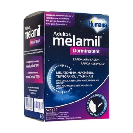 Melamil Dorminstant adultos, 24 sobres