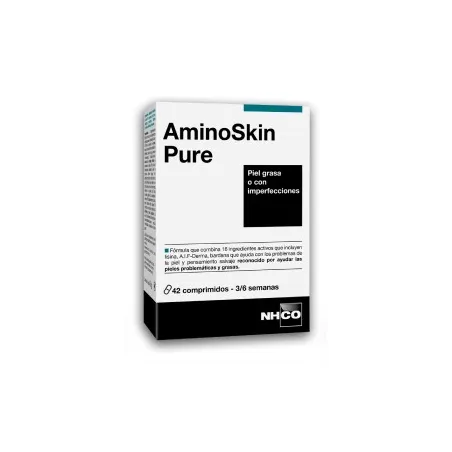 NHCO Aminoskin piel grasa con imperfecciones, 42 comprimidos