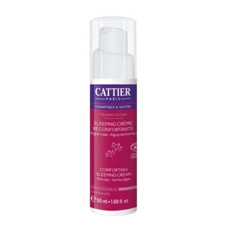 Cattier Sleeping Cream tratamiento de noche reconfortante, 50ml