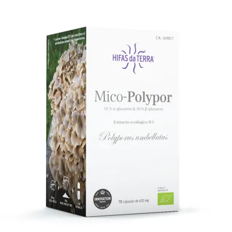 Hifas da Terra Mico-Polypor, 70 cápsulas