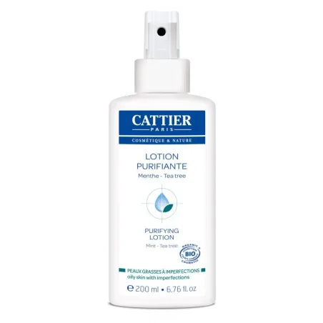 Cattier Loción Purificante con Tea Tree, 200 ml