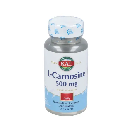 KAL  L-Carnosine 500 mg - 30 comprimidos