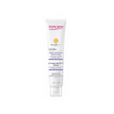 Topicrem Calm+ crema calmante protectora SPF50+, 40 ml