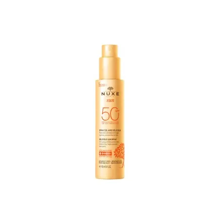 Nuxe Sun Spray Delicioso Rostro y Cuerpo SPF50, 150 ml