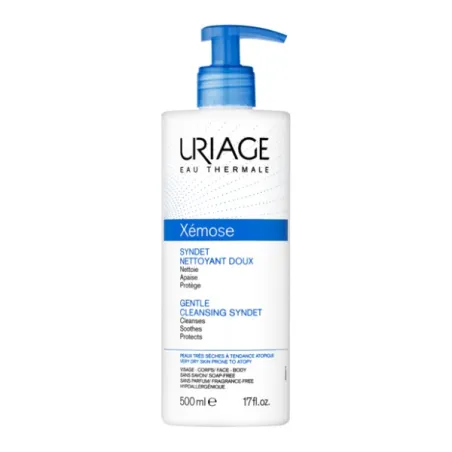 Uriage Xémose Syndet Limpiador Suave, 500 ml