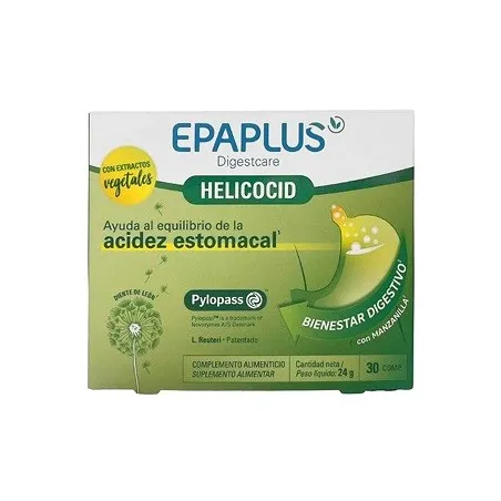 Epaplus Helicocid, 30 comprimidos