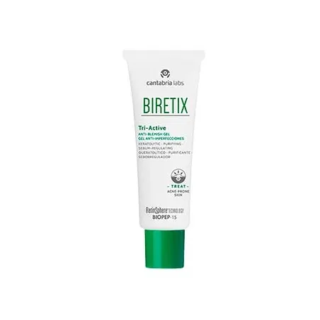 Biretix Tri-Active Gel Anti-imperfecciones, 50ml.