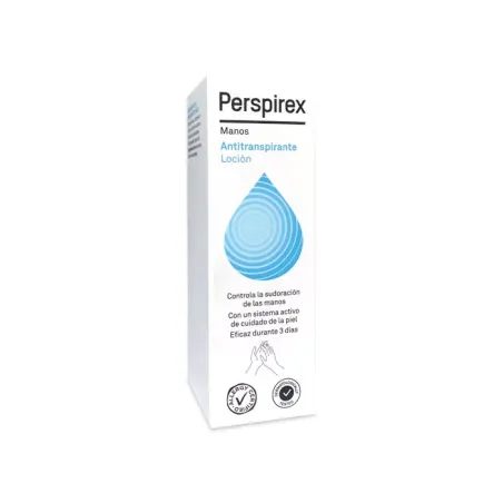 Perspirex antitranspirante loción manos, 100 ml