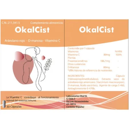 Okalcist 30 cápsulas