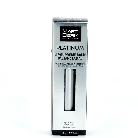 Martiderm Platinum bálsamo labios, 4,5ml