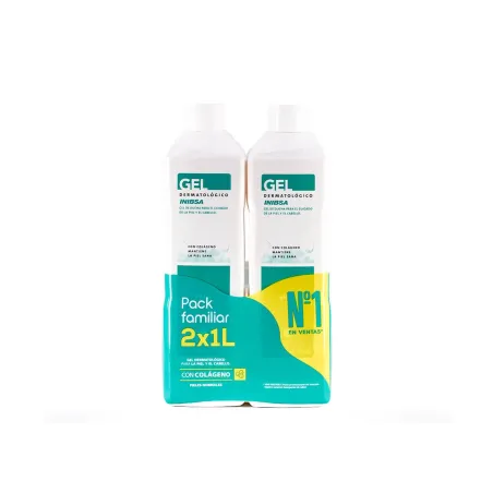 Inibsa Gel Dermatológico pack viaje, 2 litros