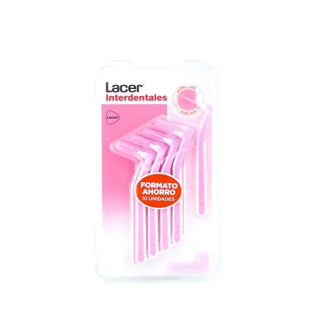 Lacer Cepillo Interdental Ultrafino Angular, 10U.