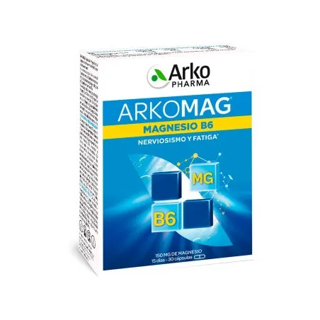 Arkocapsulas Magnesio, 30 Cápsulas.