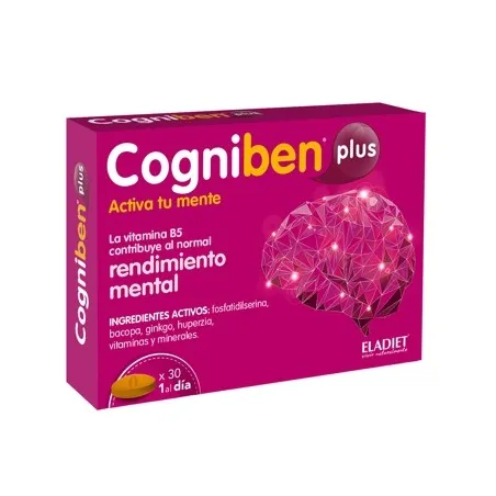 Cogniben Plus, 30 comprimidos.