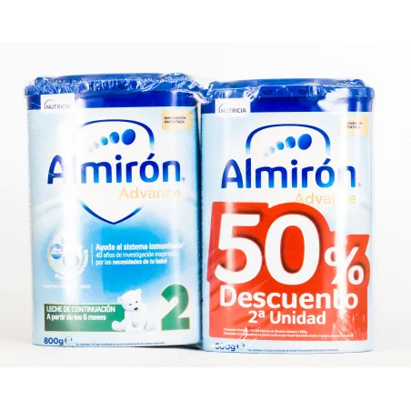 Almiron Advance 2 Oferta 2ª Unidad 50%, 2x800 g