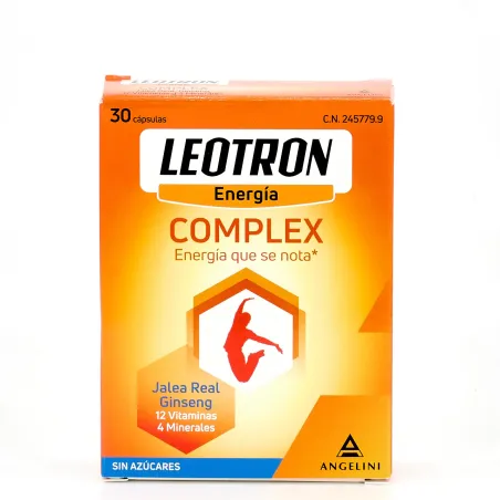 Leotron Complex Energía, 30 cápsulas