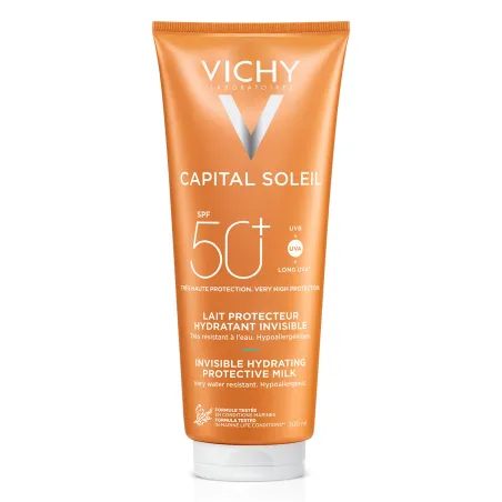 Vichy Capital Soleil Leche Hidratante SPF50, 300ml.