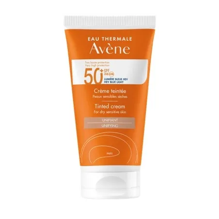 Avene Crema Solar con Color SPF 50+, 50 ml