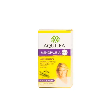 Aquilea Menopausia AquiSoja Maca, 60Cápsulas.