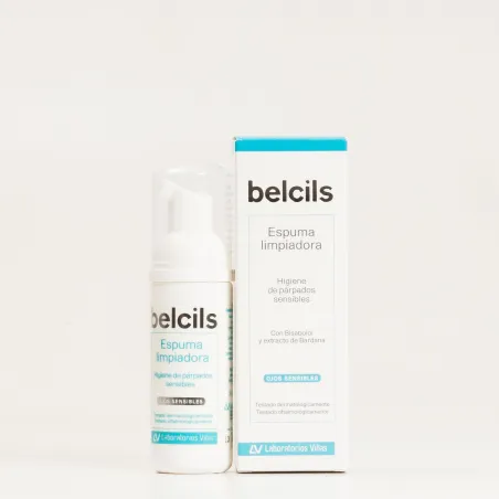 Belcils Espuma Limpiadora Ojos Sensibles, 50 ml