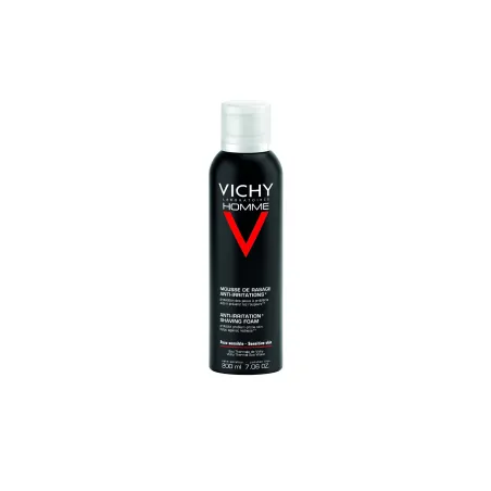 Vichy Homme espuma afeitar Sensible, 200 ml