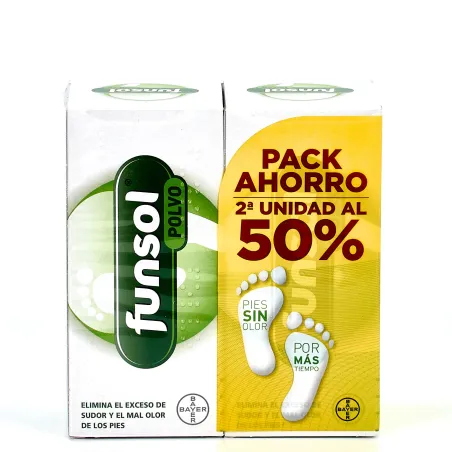 Oferta Funsol polvo duplo, 2x60g