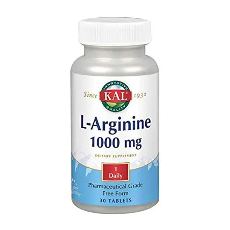 KAL L-Arginine 500 mg A/R - 30 comprimidos